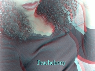 Peachebony